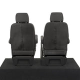 Volkswagen Transporter T5 Shuttle Minibus Van 2004-2015 Tailored  Seat Covers - Two Single Front Captain Seats