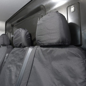 Volkswagen Crafter Van 2017+ Tailored  Seat Covers - Three Front Seats With Folding Middle Seat