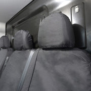 Volkswagen Crafter Van 2017+ Tailored  Seat Covers - Three Front Seats No Folding Middle Seat