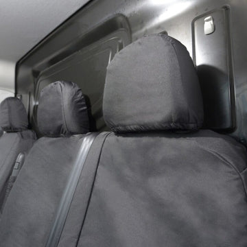 Volkswagen Crafter Van 2017+ Tailored  Seat Covers - Three Front Seats No Folding Middle Seat
