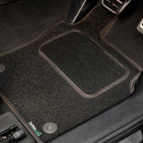 BMW X5 E70 2006-2013 5 Seat Car Mats // Black Grand, Black Trim, No Heelpad