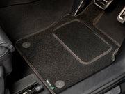 Citroen C3 2002-2010 Car Mats // Black Grand, Black Trim, Carpet Heelpad
