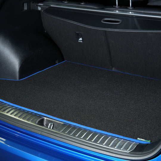 Toyota RAV4 Hybrid 2019+ Boot Mat // Black Motor, Blue Trim