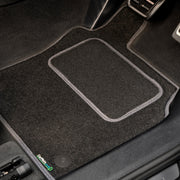 Citroen Berlingo Multispace 1998-2008 Car Mats // Black Motor, Grey Trim, Carpet Heelpad