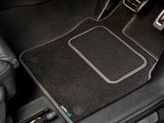 Vauxhall Grandland X 2017-2021 Car Mats // Black Motor, Grey Trim, Carpet Heelpad