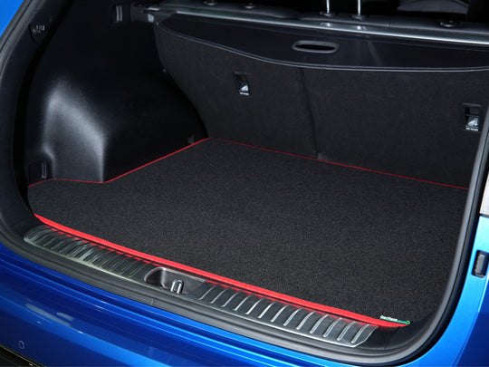 MINI Countryman 2010-2017 (R60) Lower Boot Mat // Black Motor, Red Trim