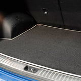 Nissan Qashqai (J10) 2007-2014 Boot Mat // Black Motor, White Trim