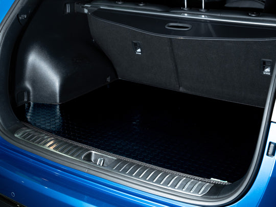 Peugeot 3008 2024+ Upper Boot Mat // Black Off Road Rubber, Black Trim