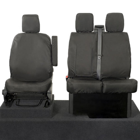 Ford Transit custom 2013-2024 Tailored  Seat Covers - Three Front Seats
