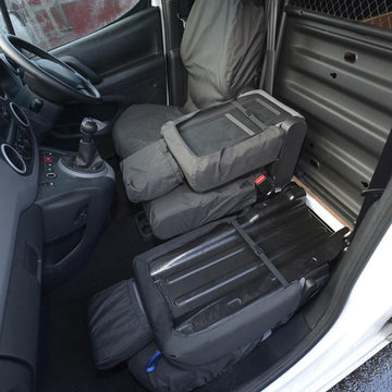Peugeot Partner Van 2008-2018 Tailored  Seat Covers - Three Front Seats