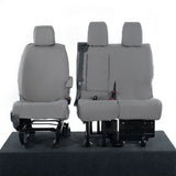 Peugeot Expert Van  2016+ Tailored  Seat Covers - Three Front Seats With Work Tray