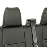 Ford Transit Custom 2013-2024 Leatherette Seat Covers - Rear Bench
