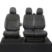 Renault Trafic 2014+ Leatherette Seat Covers - Front
