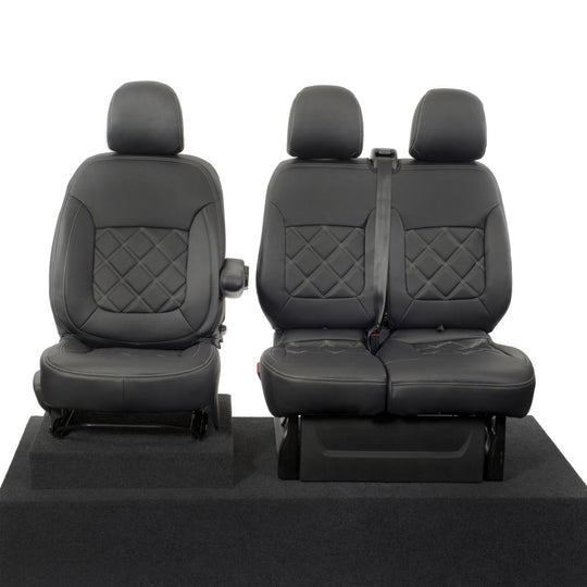 Renault Trafic 2014+ Leatherette Seat Covers - Front