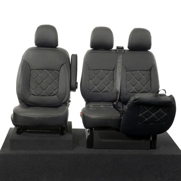 Renault Trafic 2014+ Leatherette Seat Covers - Front