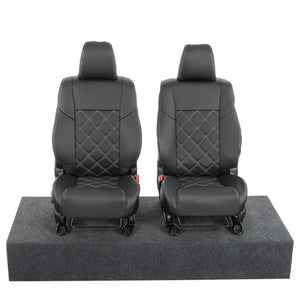 Toyota Hilux Invincible 2016+ Leatherette Seat Covers - Front