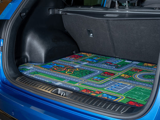 Fiat 500 2015+ Boot Mat // Toy Town Toy Town, Black Trim