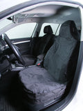 Large Single Black Seat Cover