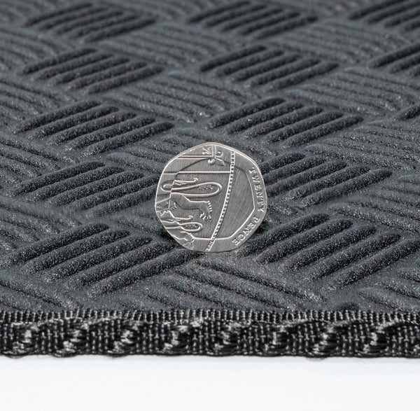 Odourless Rubber Car Mat Close Up Image